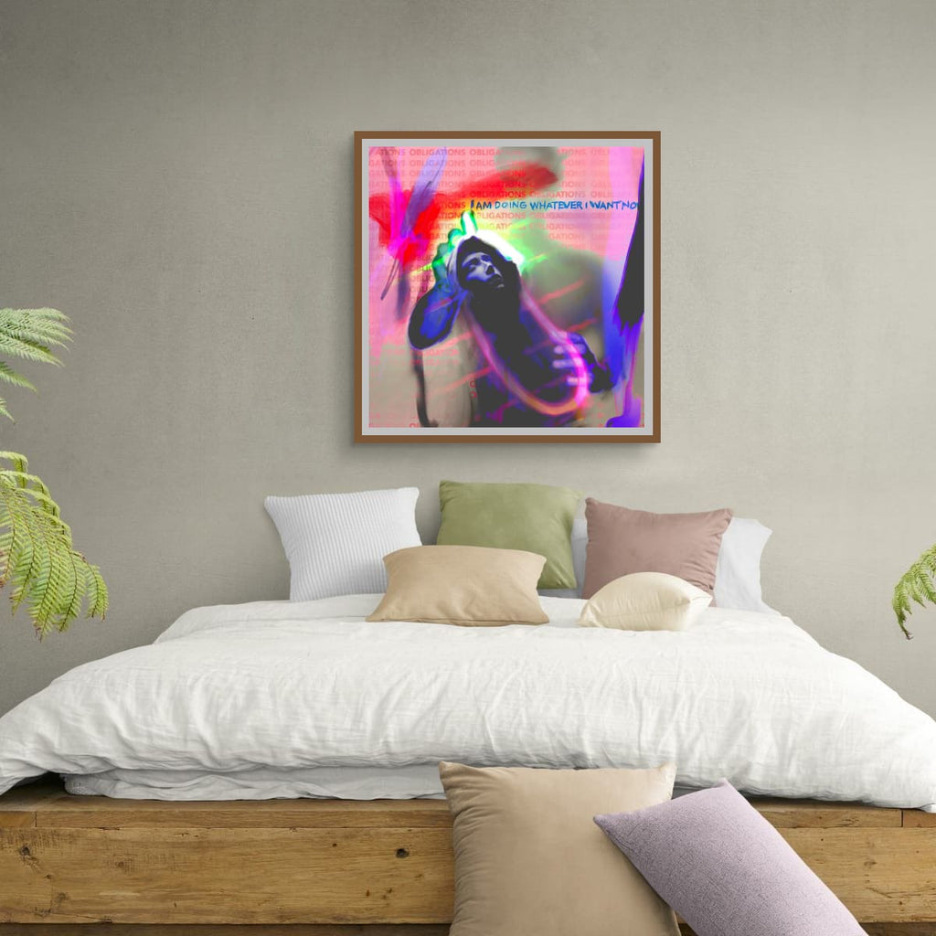 Obligations Unraveled: A Vivid Expression of Personal Liberation