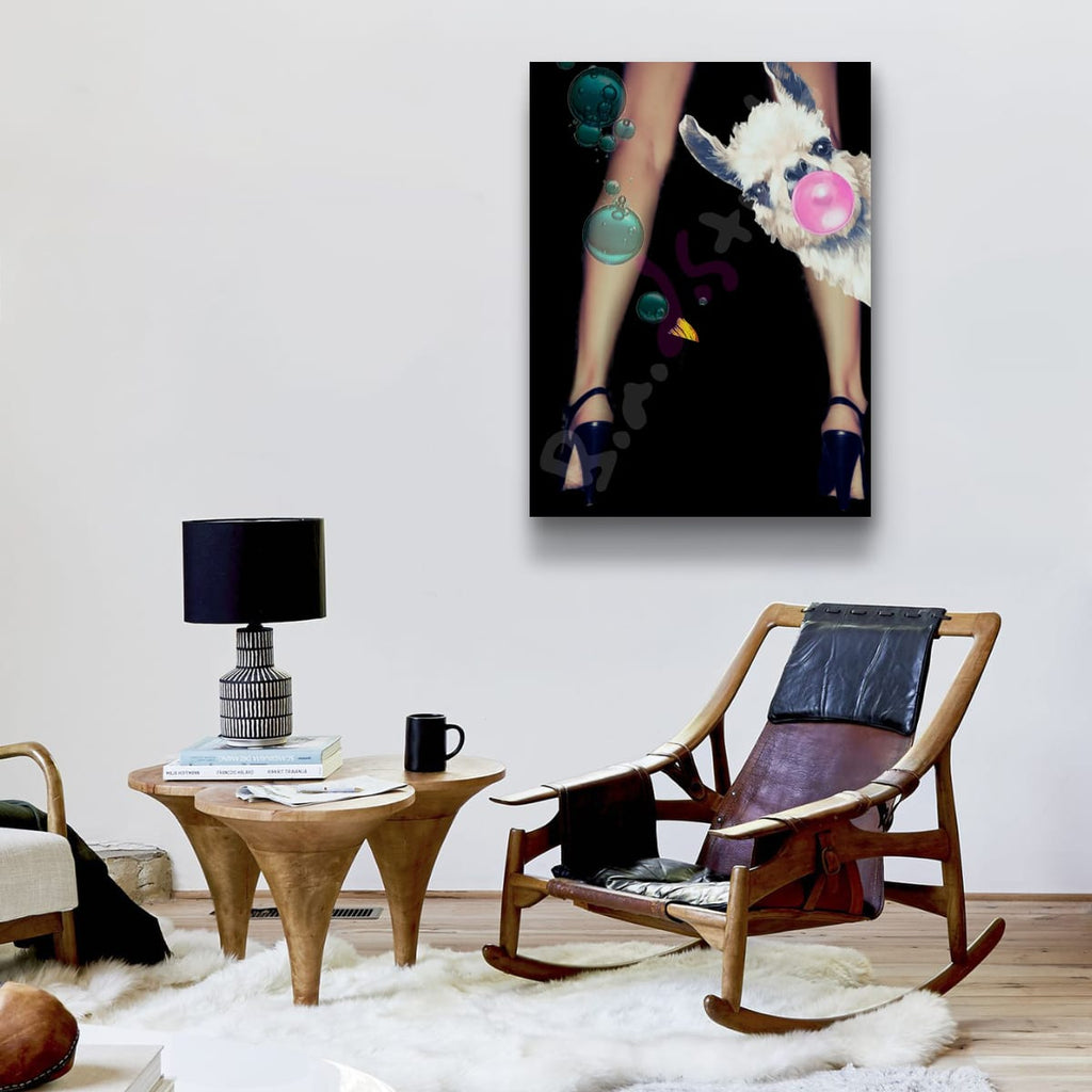 Bubblegum Llama Legs