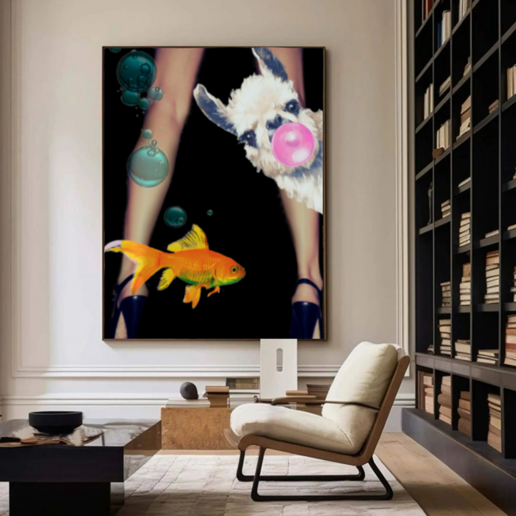 Bubblegum Llama Legs